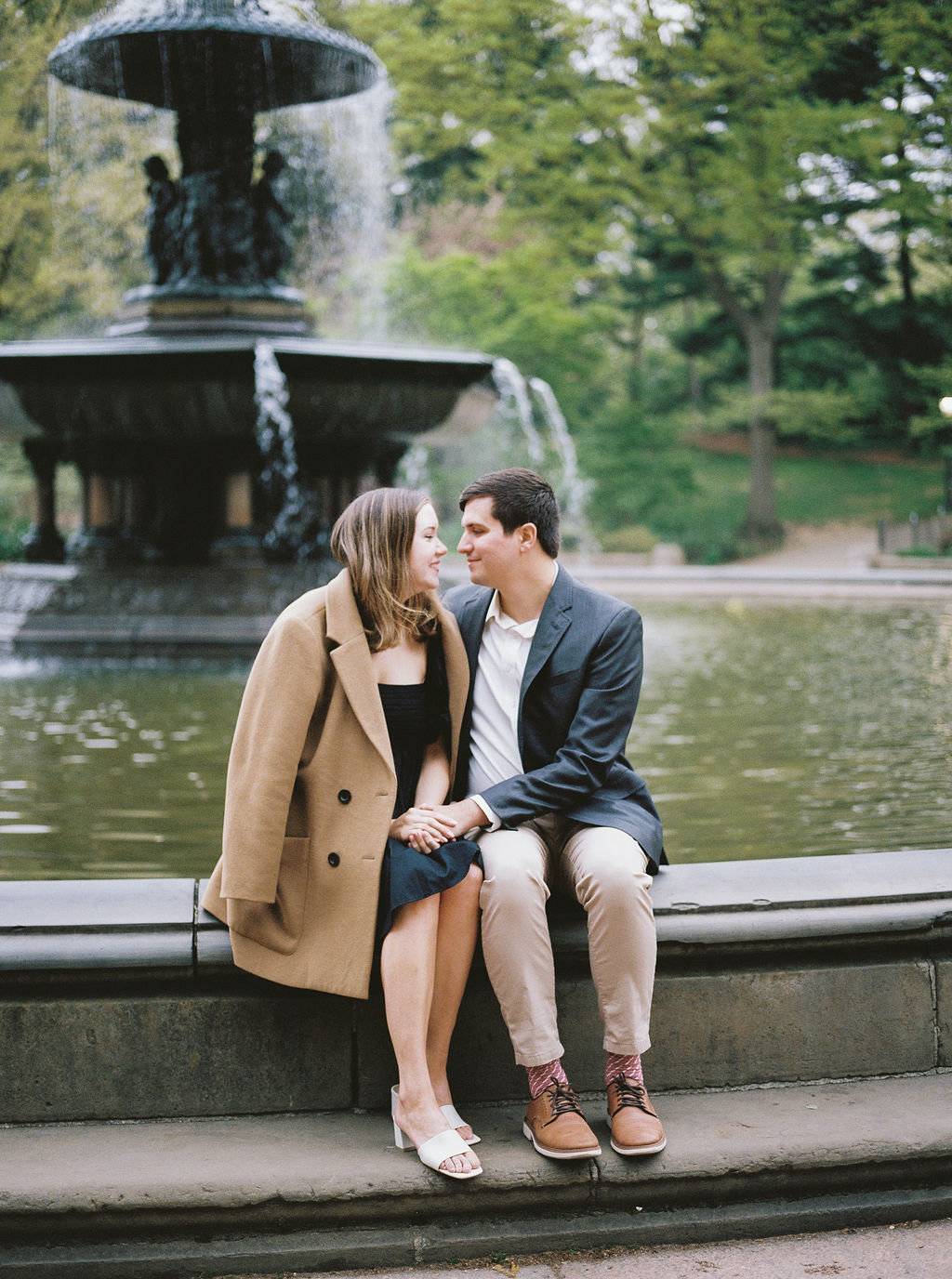 Central Park Film Engagement Photos