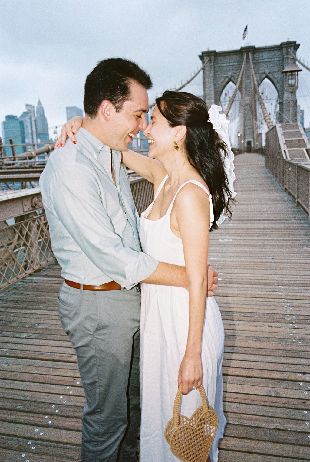 Brooklyn Bridge Film Engagement Photos