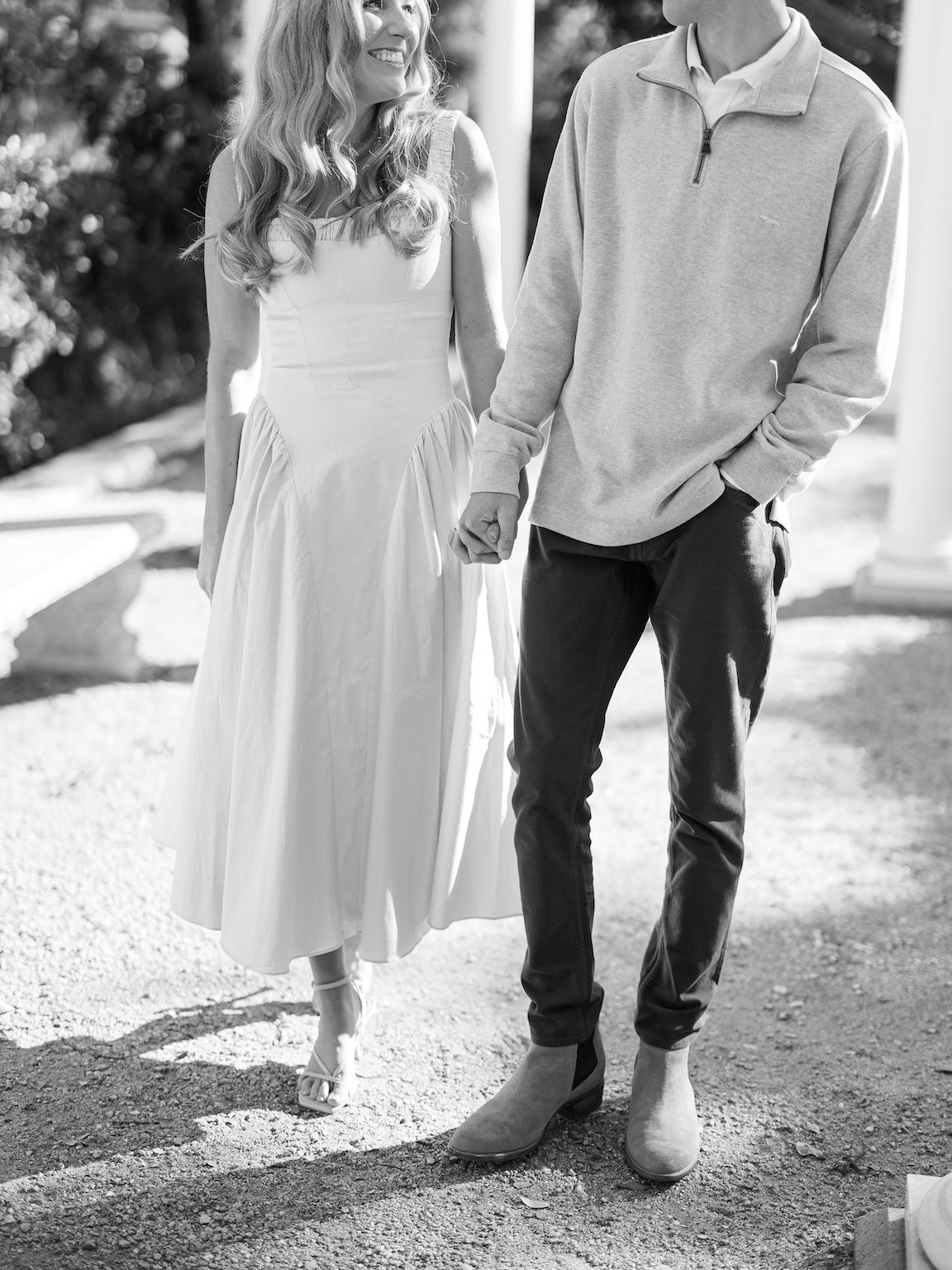 Laguna Gloria Engagement Session in Sunshine on FIlm