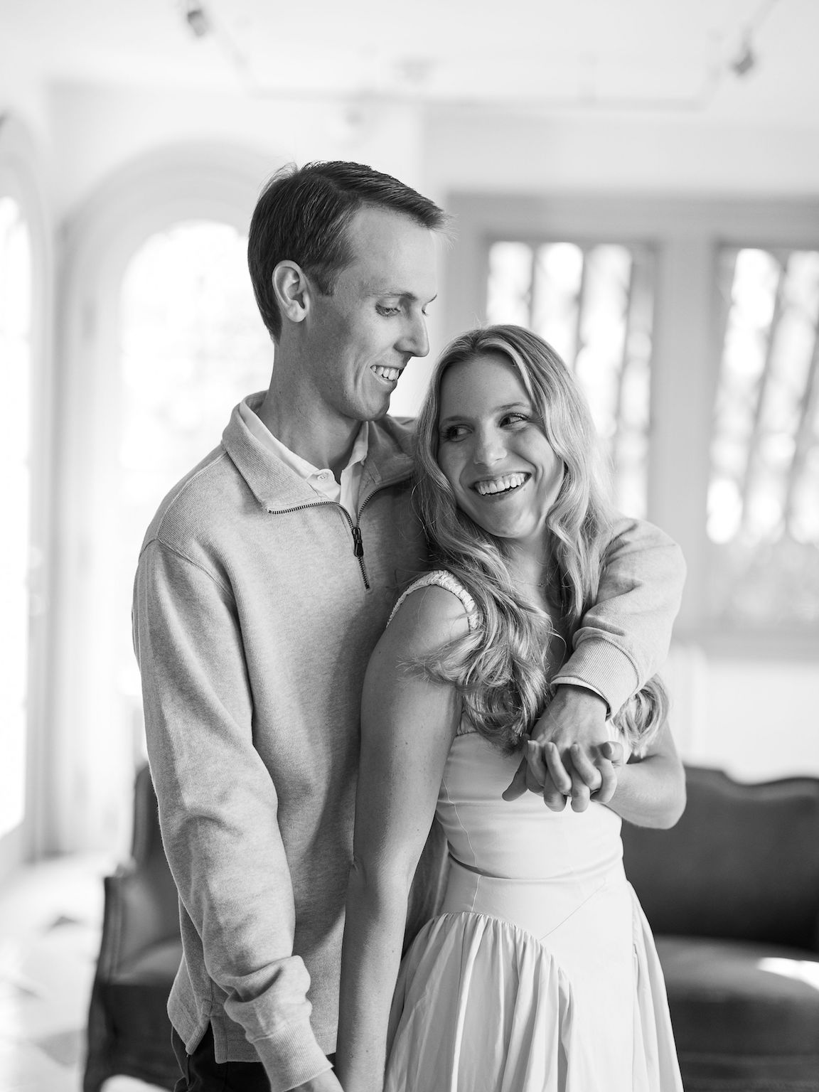 Laguna Gloria Engagement Session in Sunshine