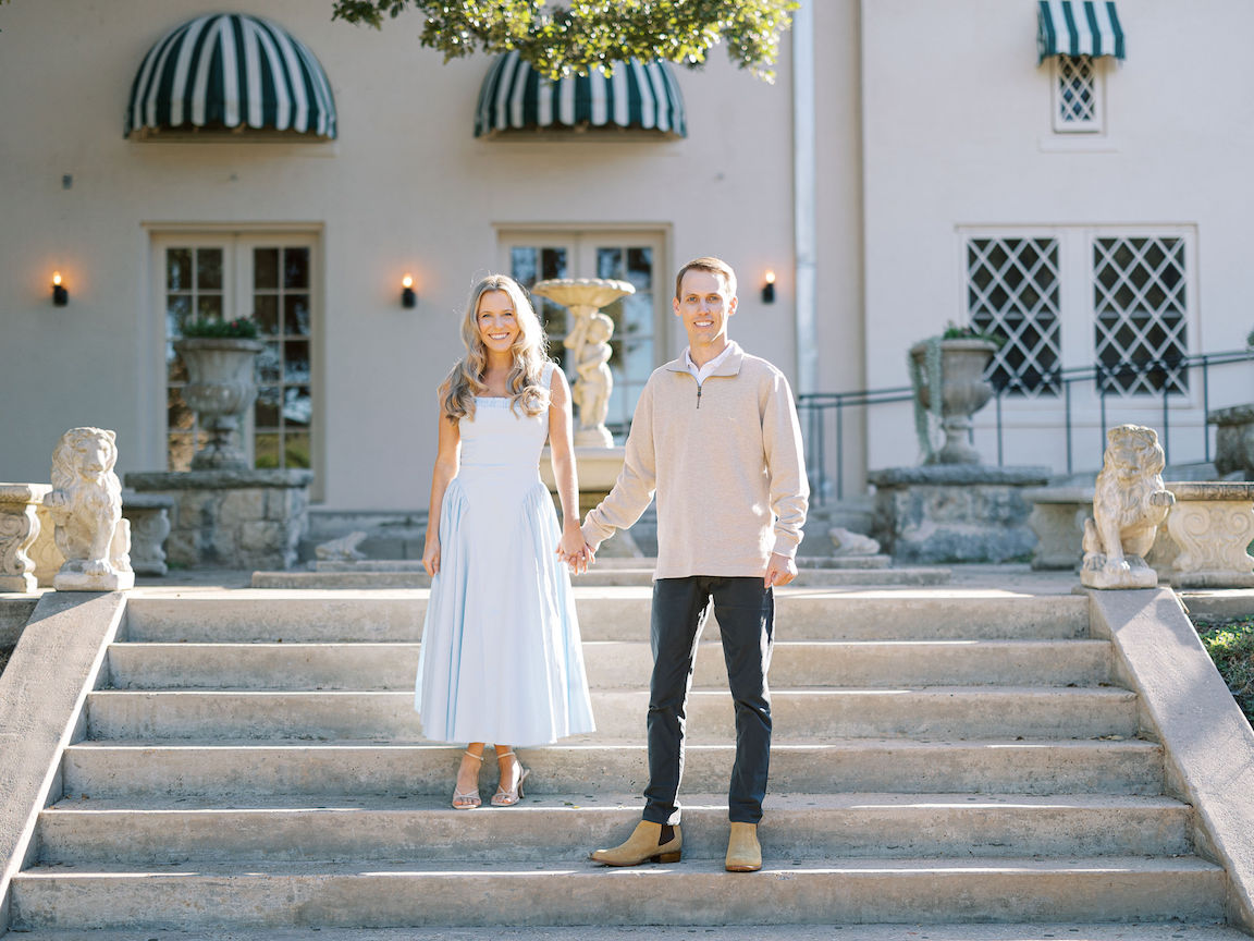 Laguna Gloria Engagement Session in Sunshine