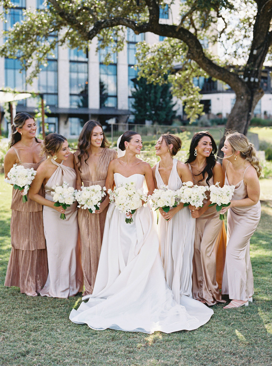 Omni Barton Creek Wedding wedding party