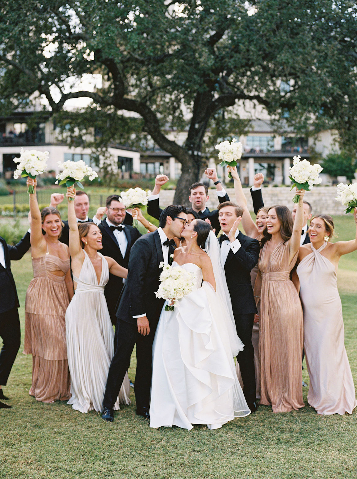 Omni Barton Creek Wedding wedding party