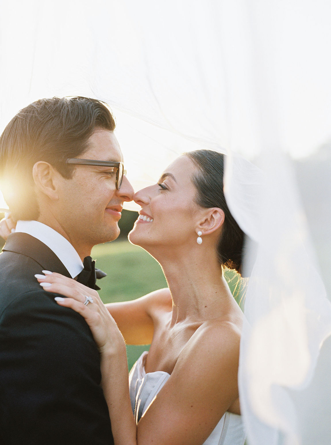 Omni Barton Creek Wedding bride groom portraits sunset