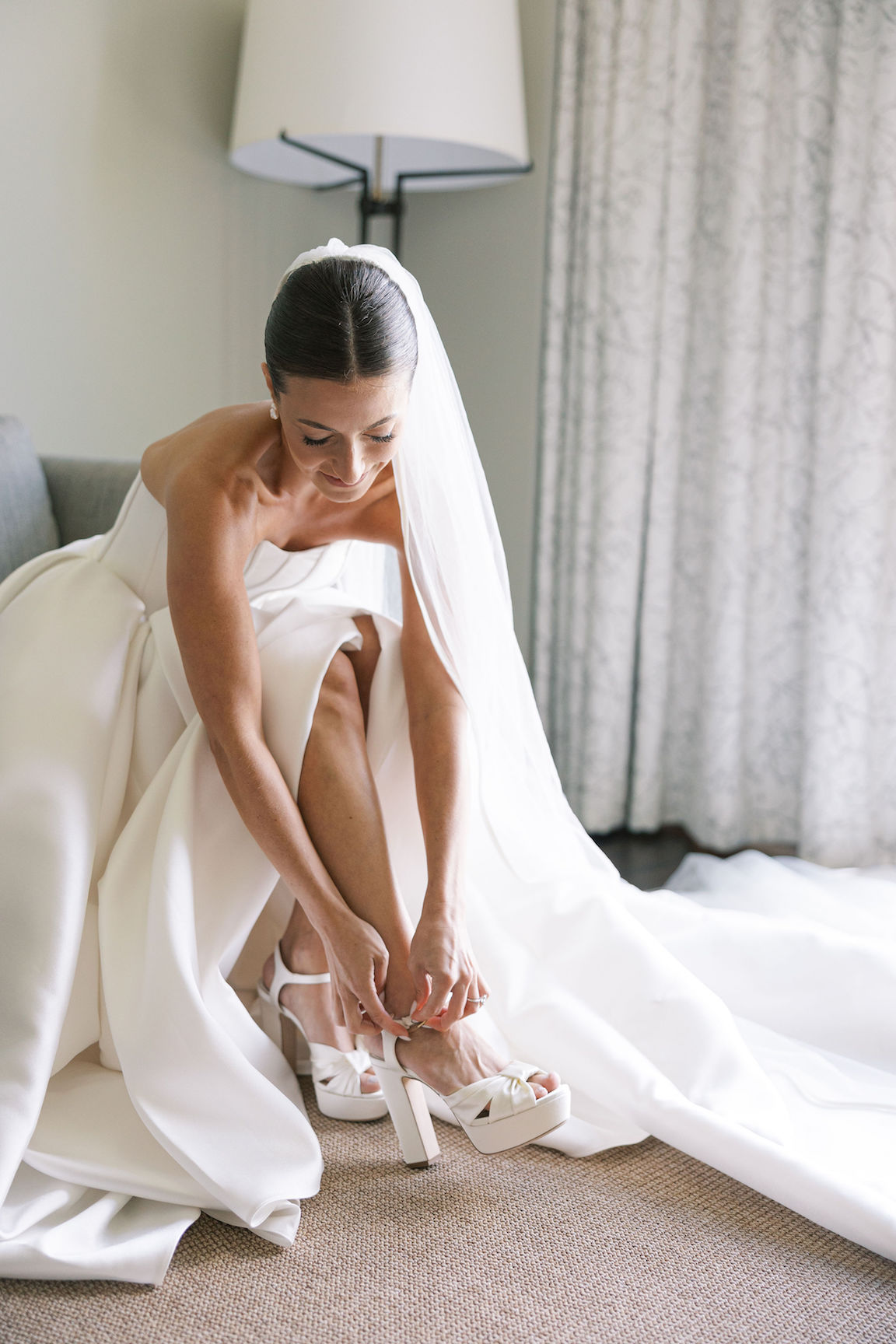 Omni Barton Creek Wedding bride getting ready