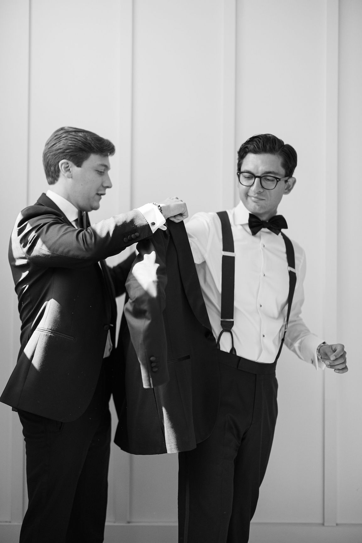 Omni Barton Creek Wedding groom getting ready