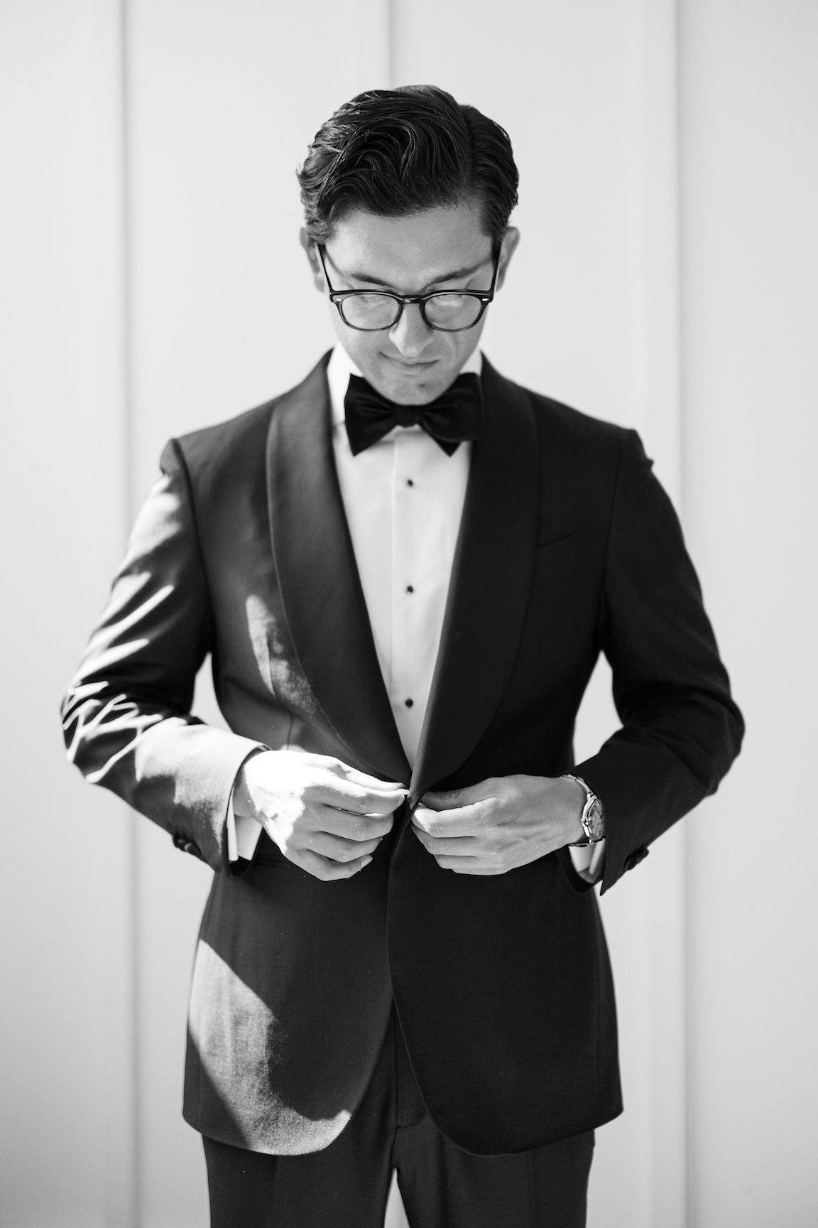 Omni Barton Creek Wedding groom getting ready