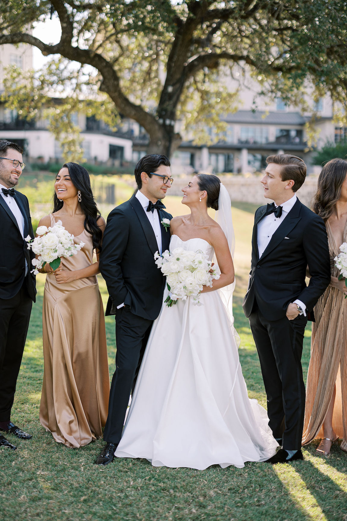 Omni Barton Creek Wedding wedding party