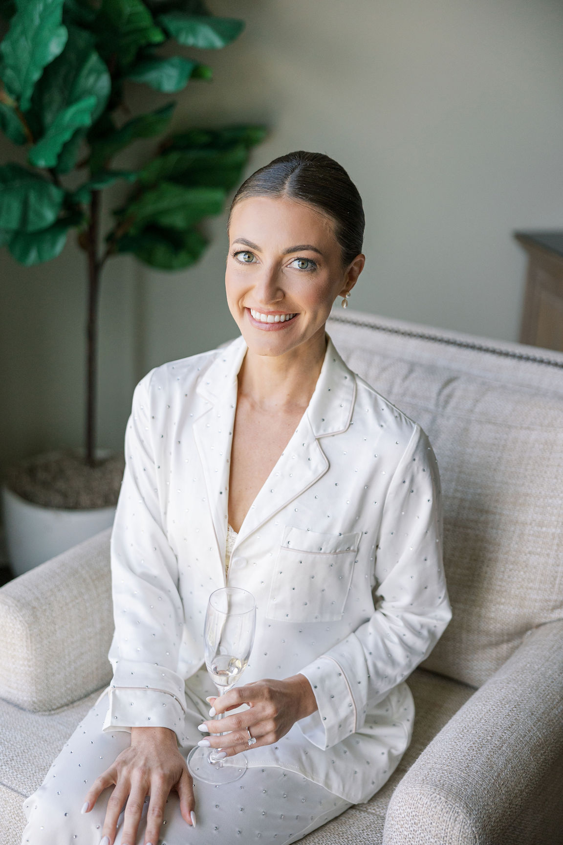 Omni Barton Creek Wedding bride getting ready