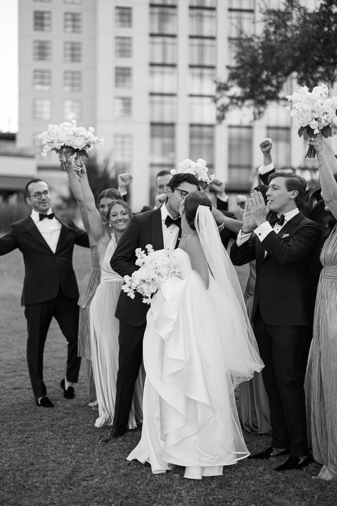 Omni Barton Creek Wedding wedding party