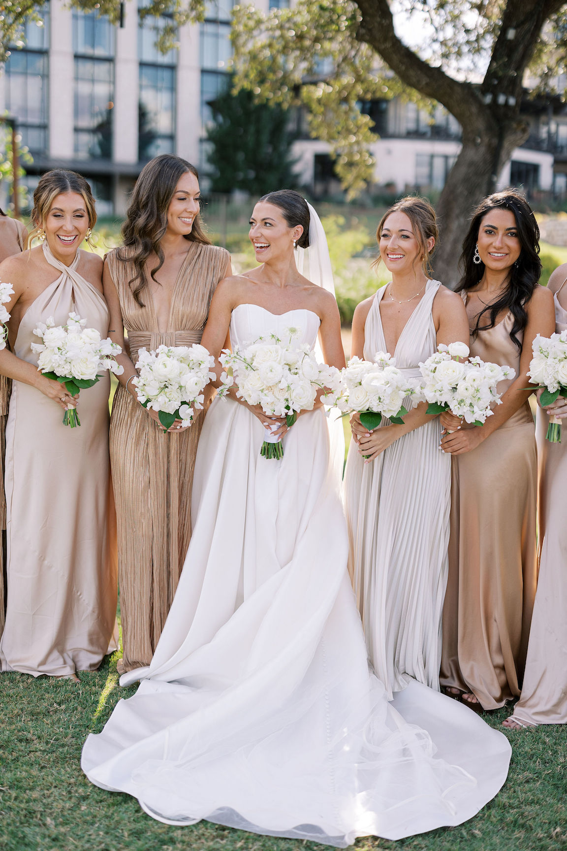Omni Barton Creek Wedding wedding party