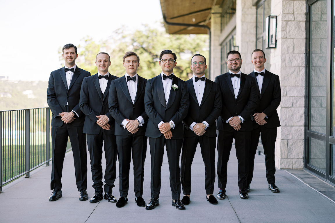 Omni Barton Creek Wedding wedding party