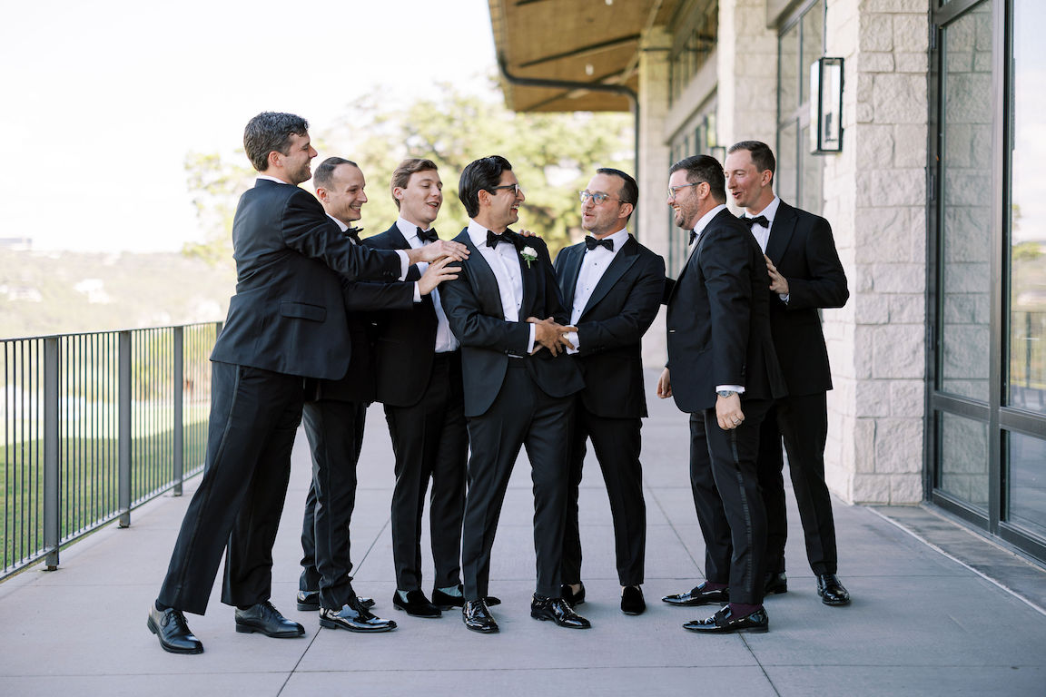 Omni Barton Creek Wedding wedding party