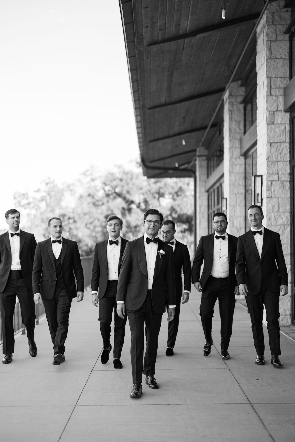 Omni Barton Creek Wedding wedding party