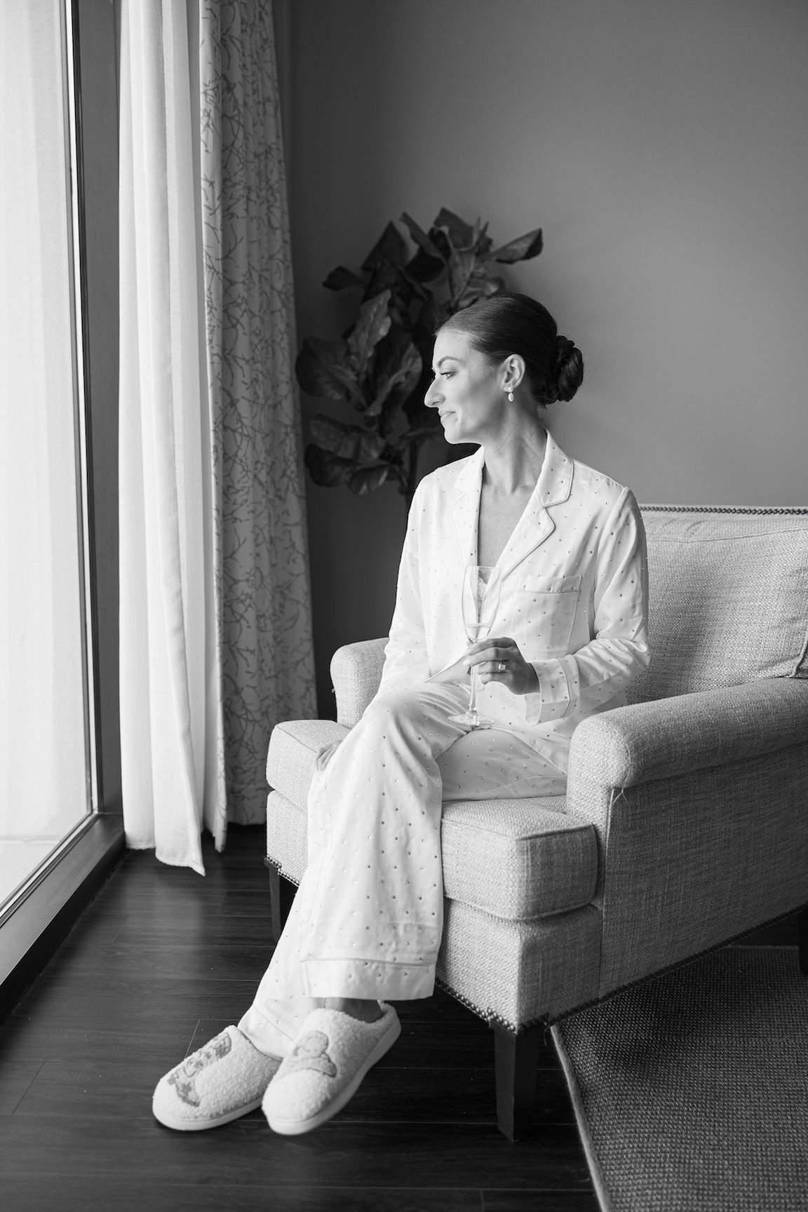 Omni Barton Creek Wedding bride getting ready