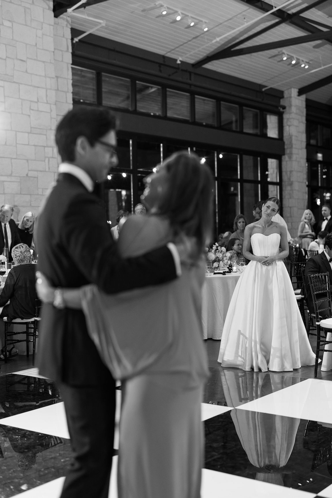 elegant Omni Barton Creek Wedding reception dancing