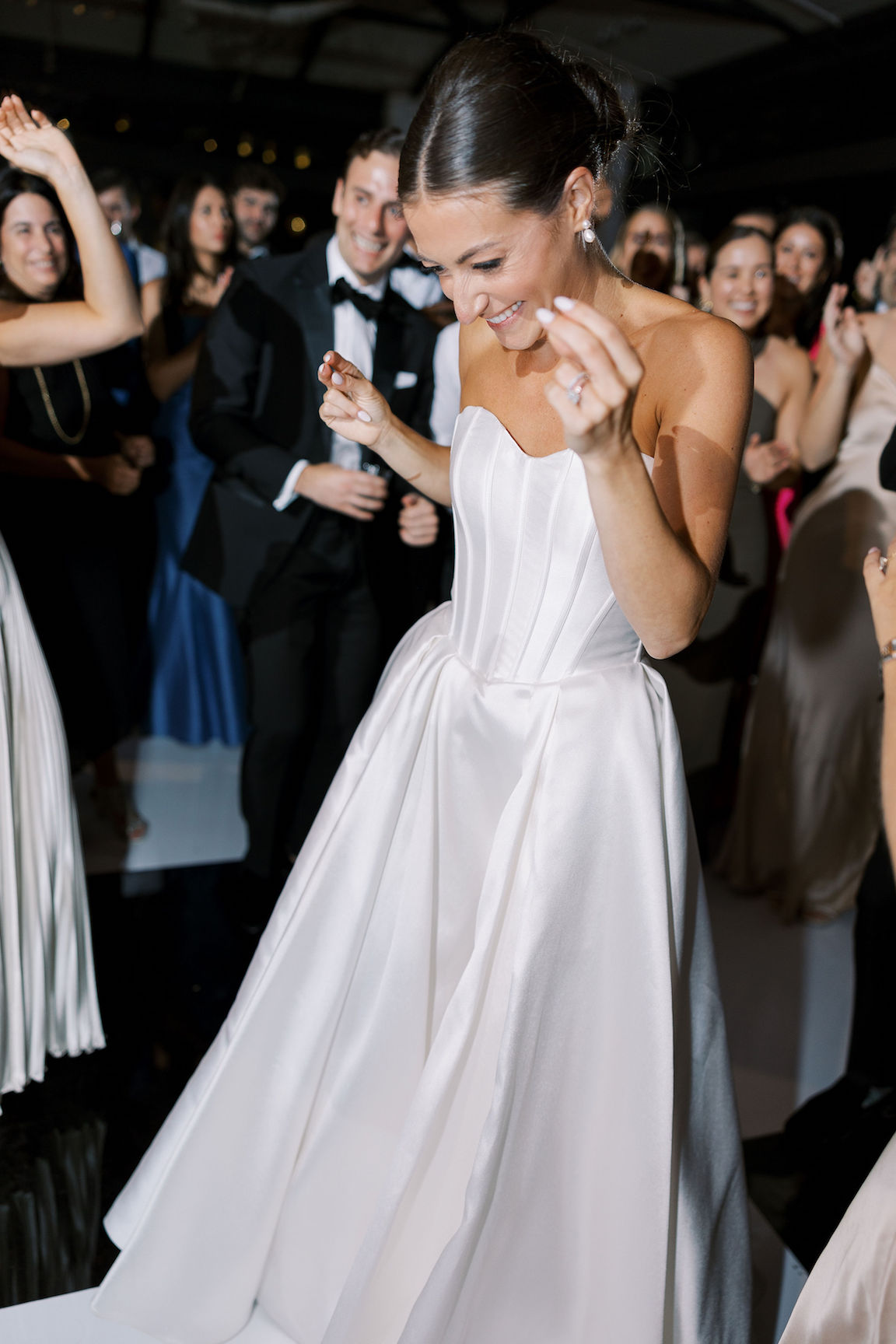 elegant Omni Barton Creek Wedding reception dancing