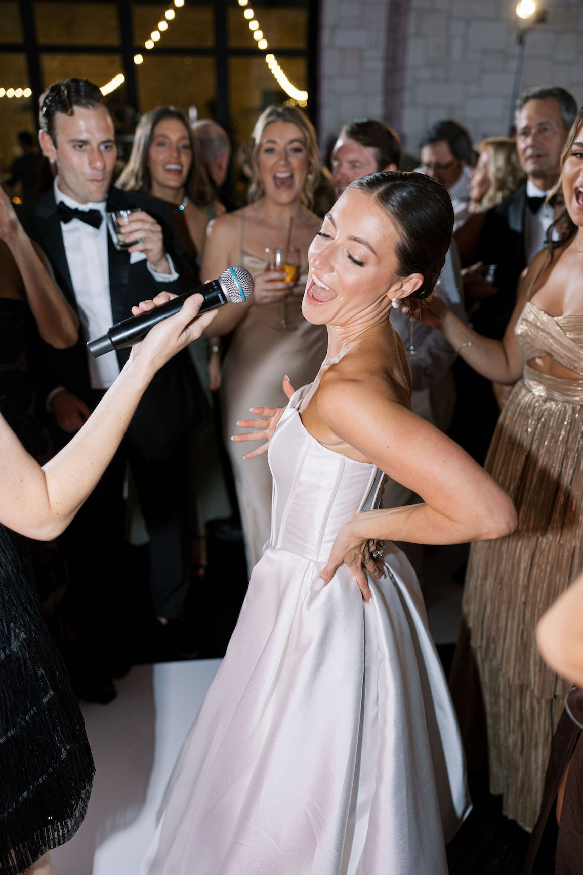 elegant Omni Barton Creek Wedding reception dancing