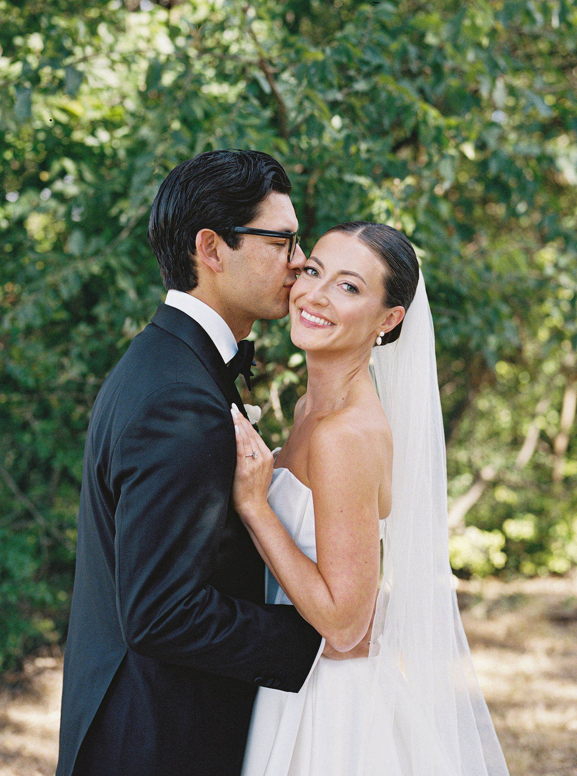 Omni Barton Creek Wedding bride groom portraits