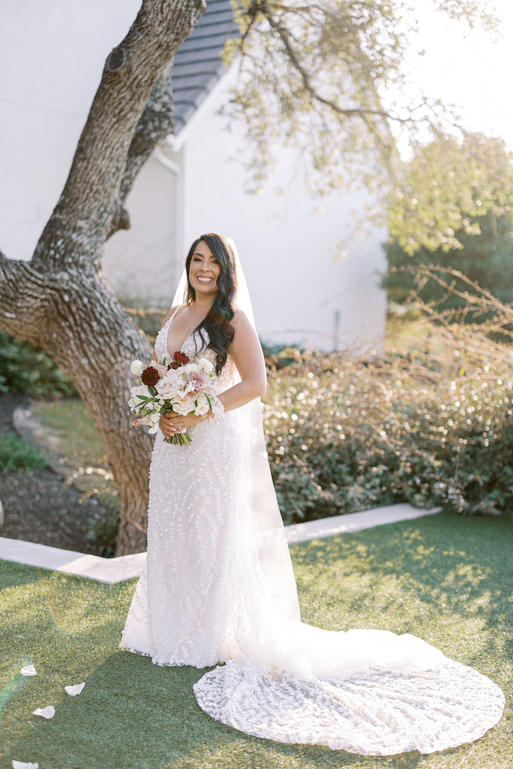 The Arlo wedding bride portraits
