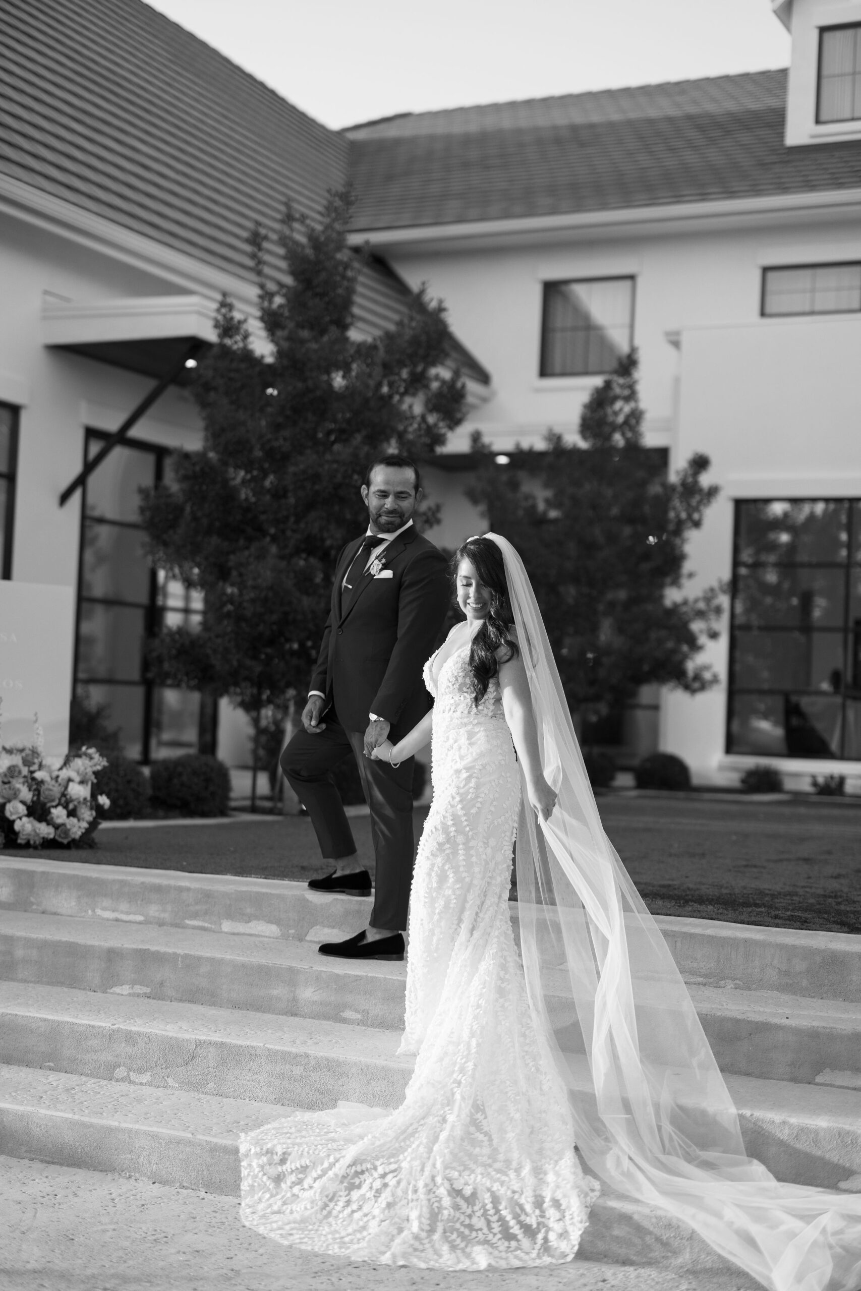 The Arlo wedding bride and groom portraits