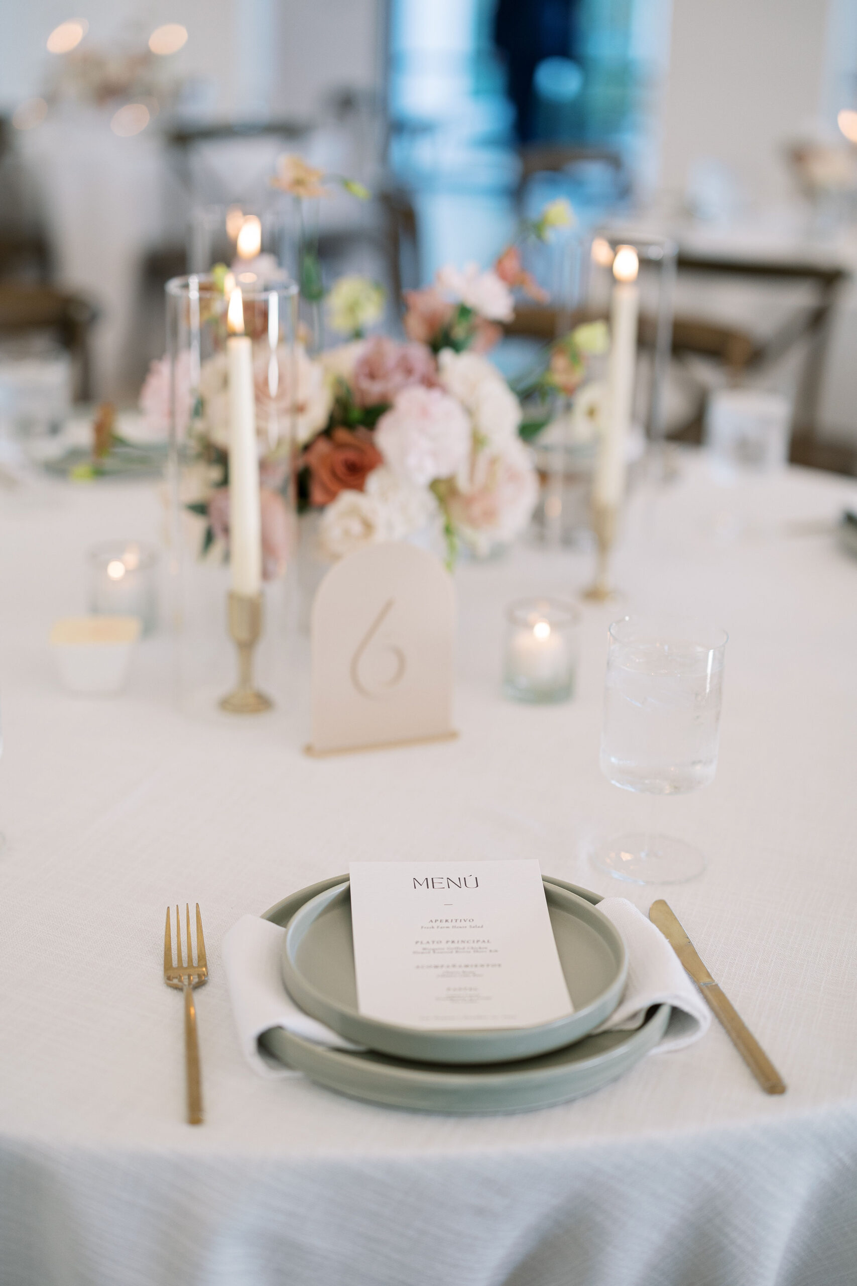 The Arlo wedding reception details