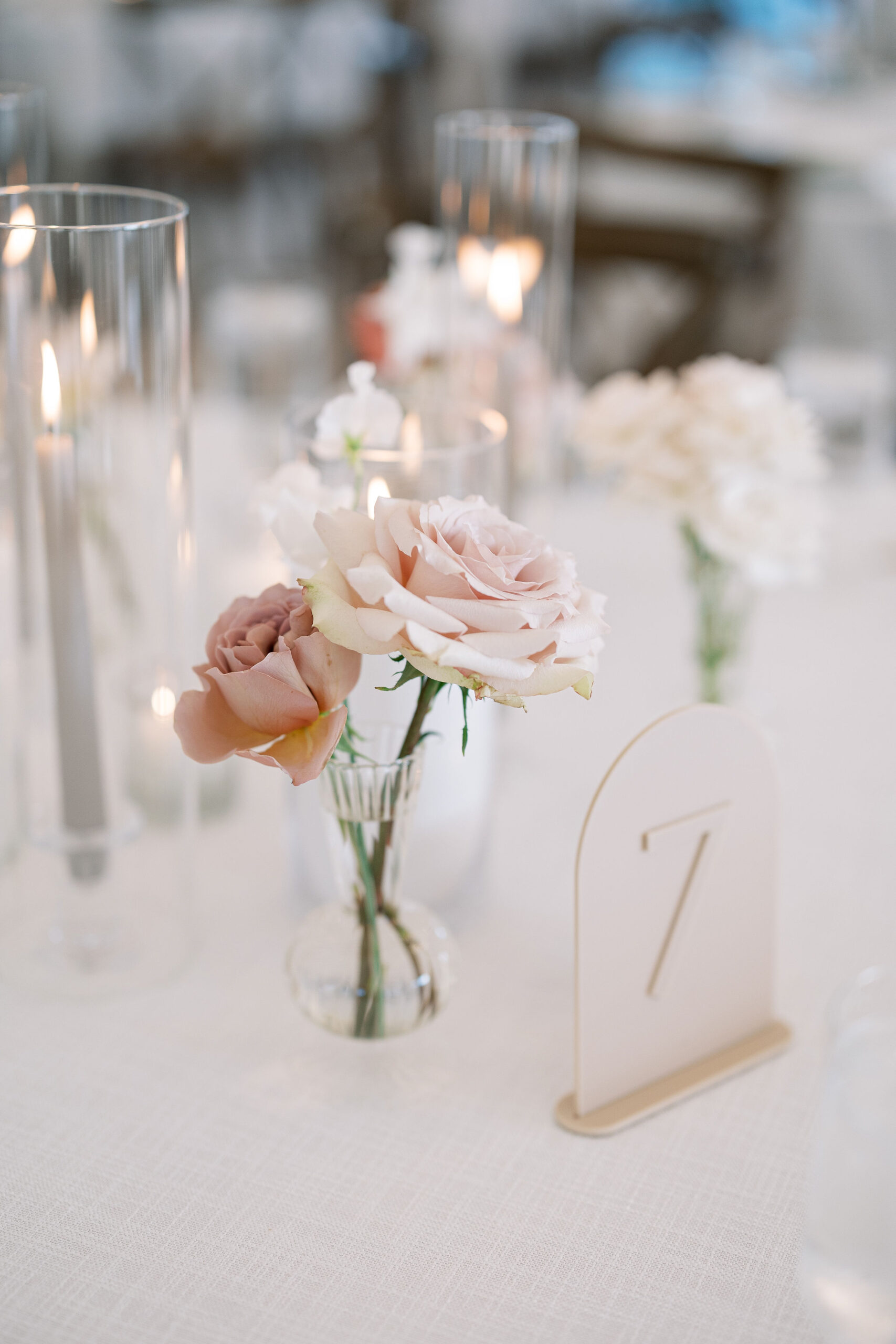 The Arlo wedding reception details