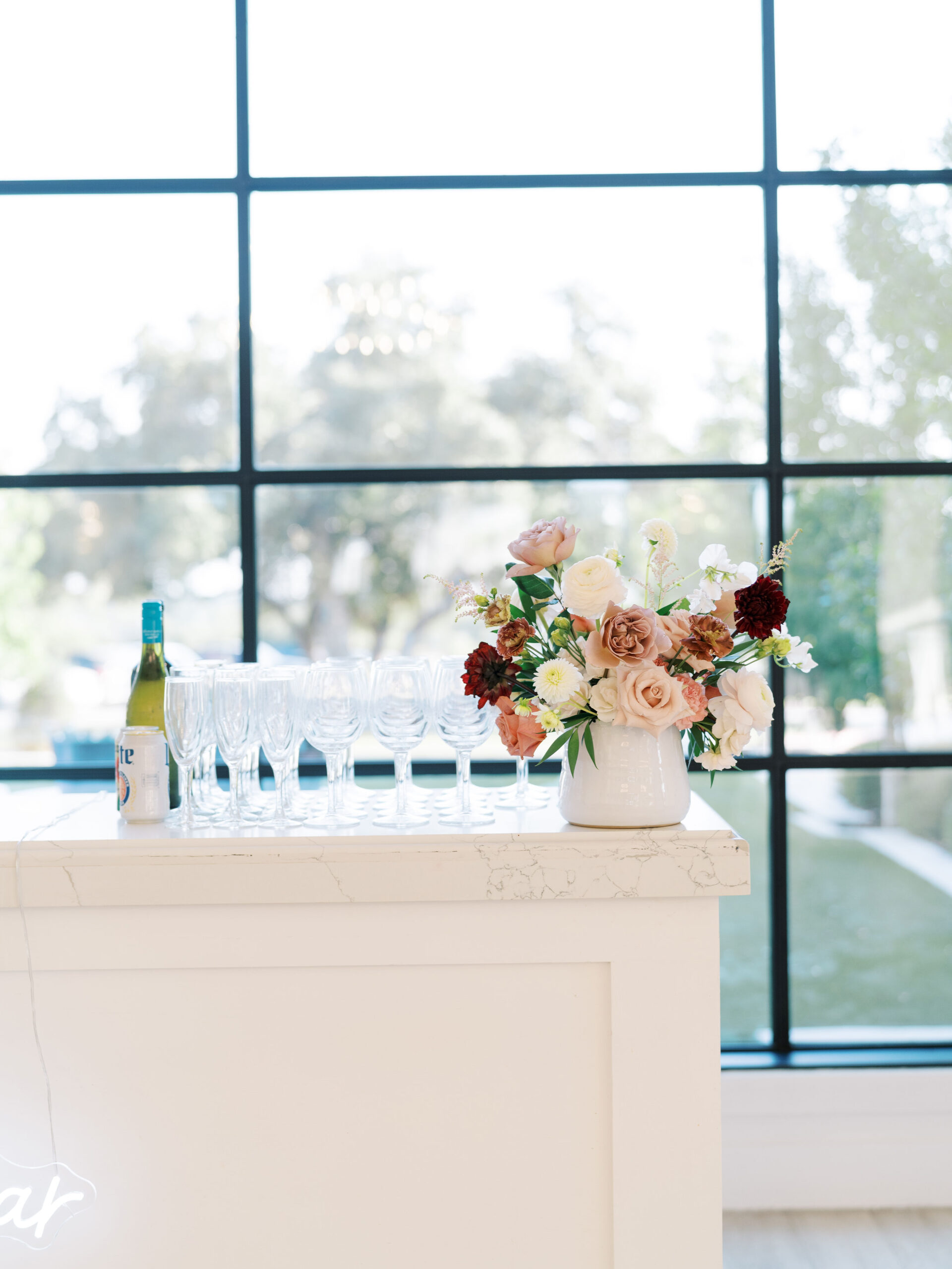 The Arlo wedding reception details