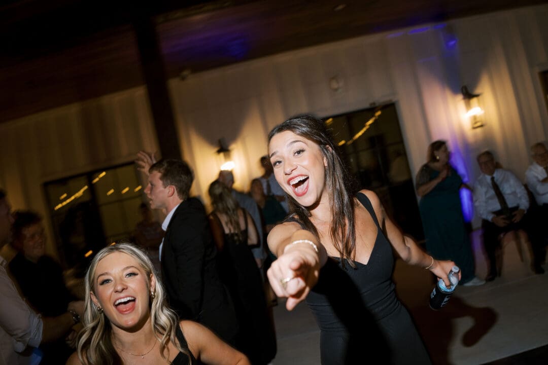 Fun reception at Dos Palomas Ranch wedding photographed by Diana Brewer