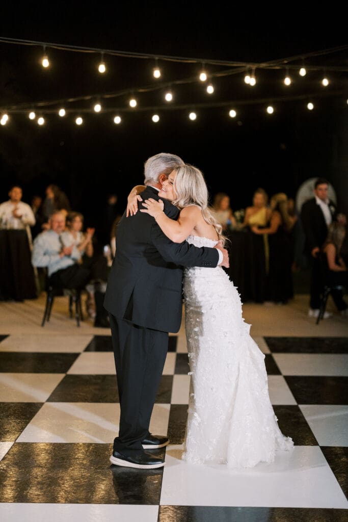 Fun reception at Dos Palomas Ranch wedding photographed by Diana Brewer