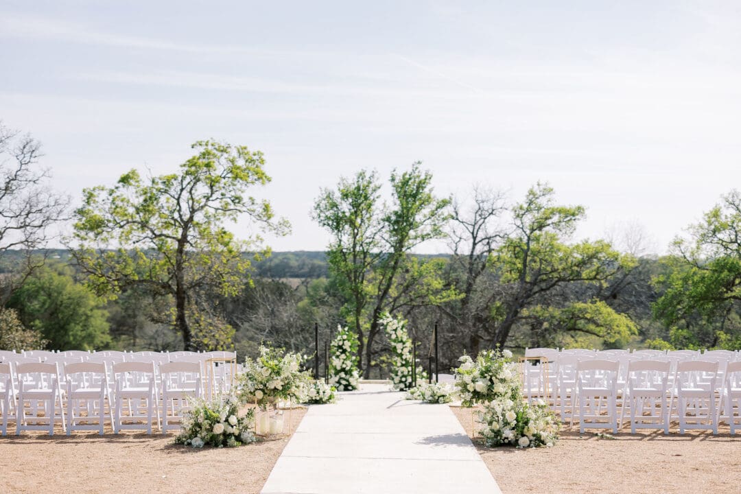 Timeless wedding photography with lush florals at Dos Palomas Ranch