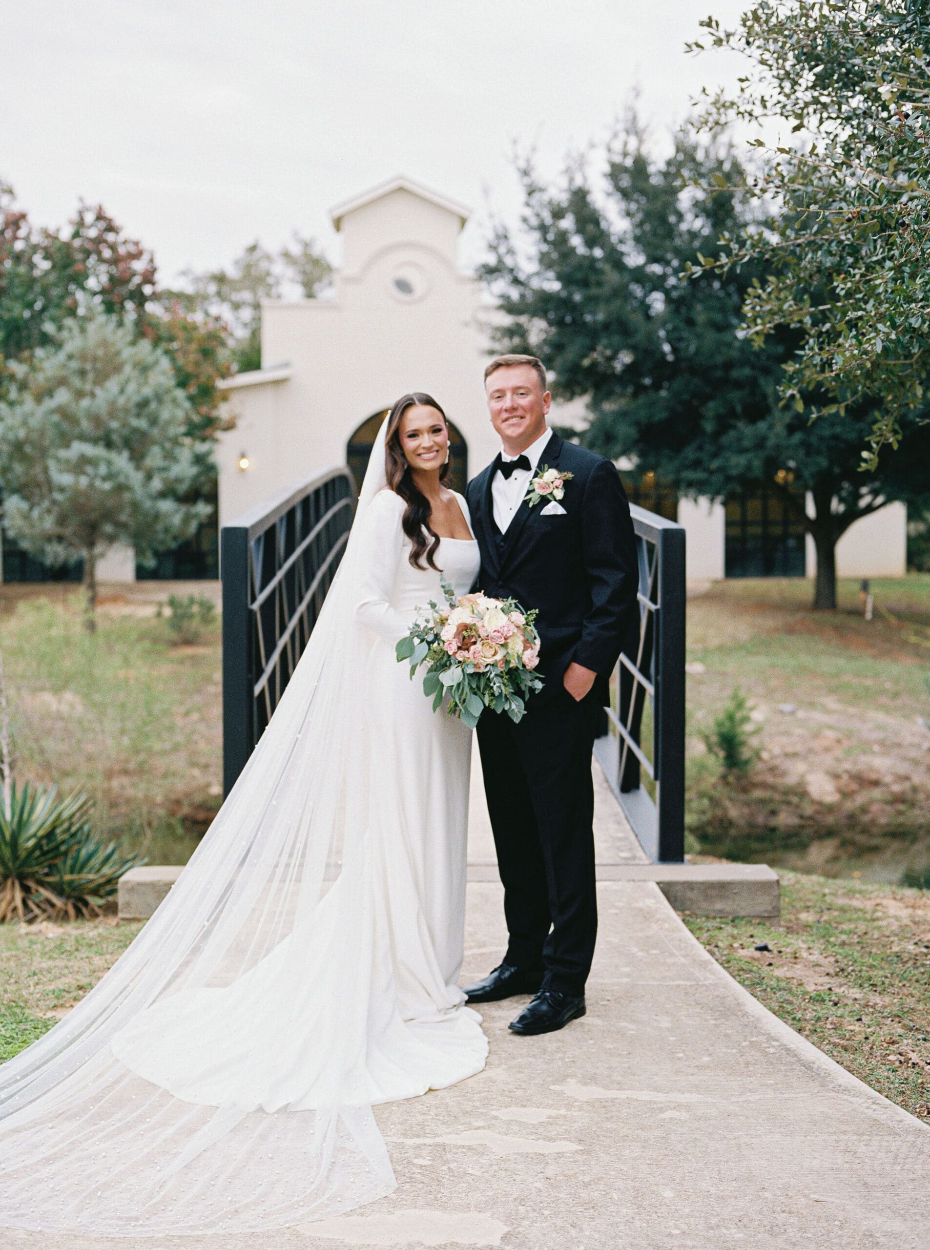 Bride and groom portraits at RoseBridge Estate wedding venue