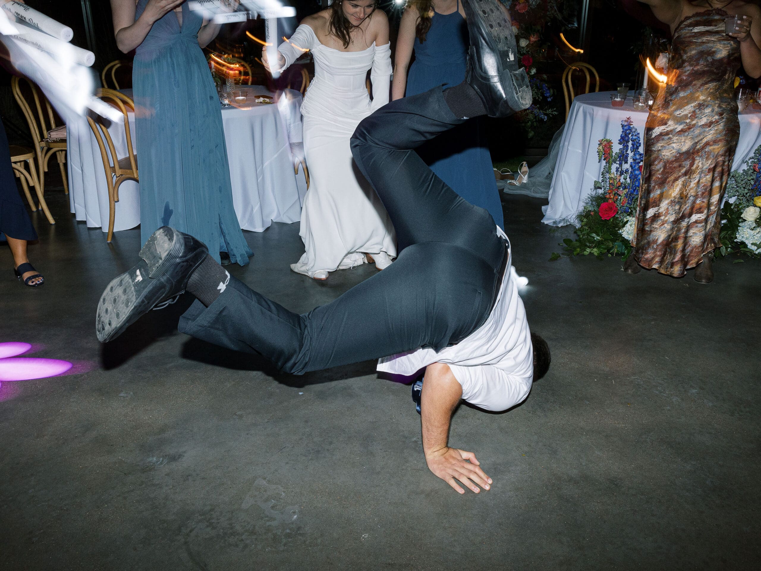 Joyful wedding reception celebration at the grand Lady Austin
