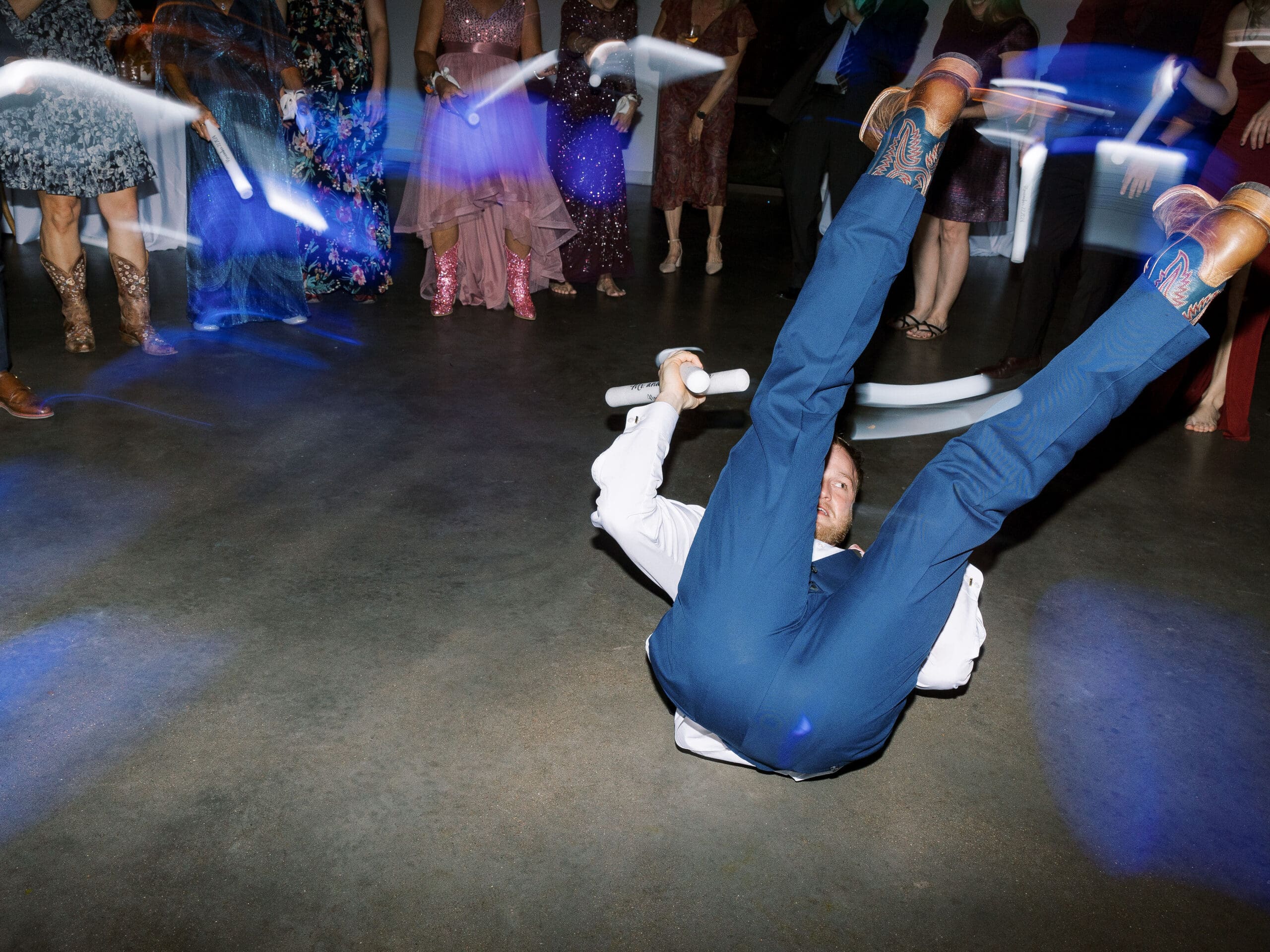 Joyful wedding reception celebration at the grand Lady Austin