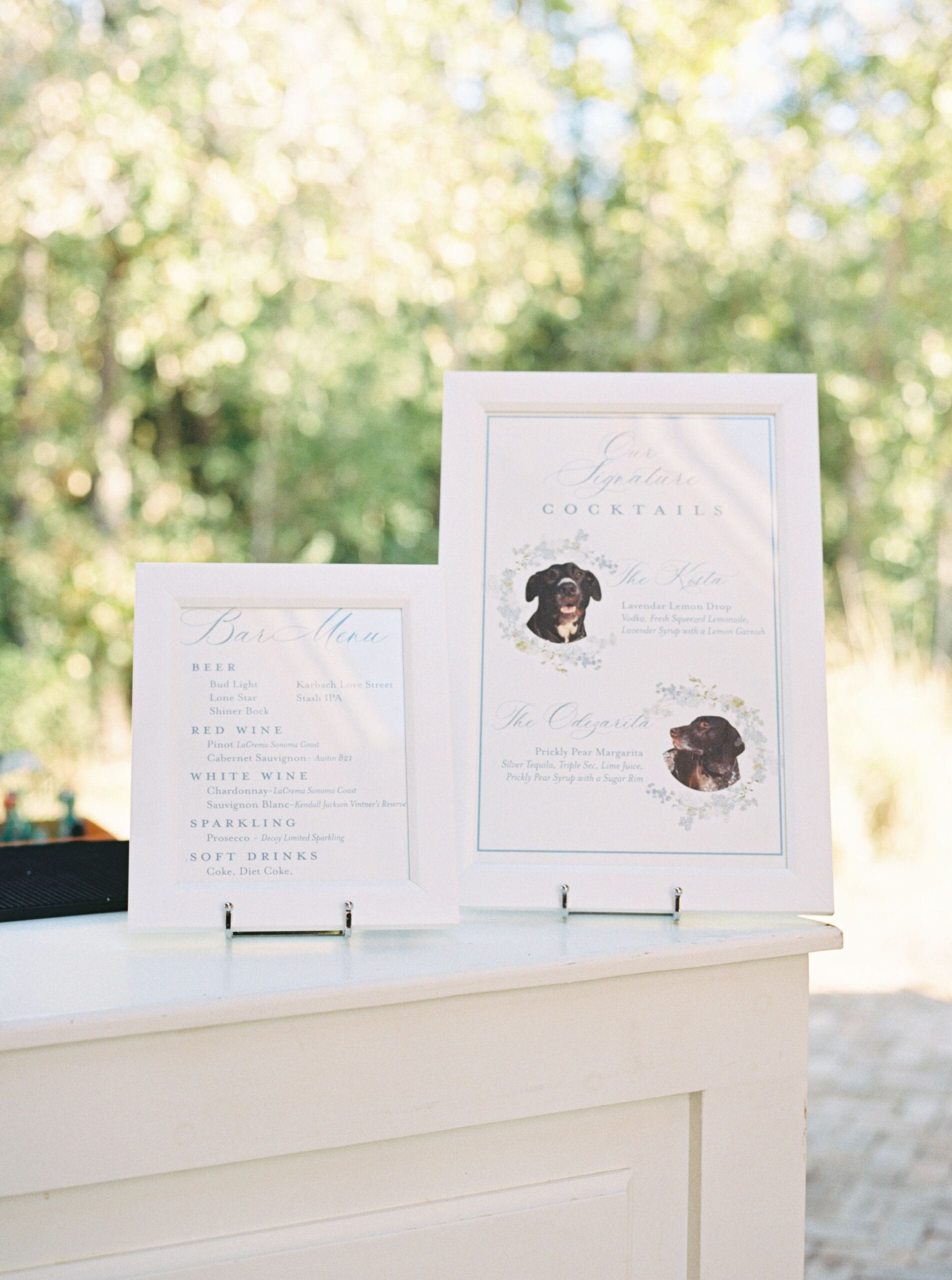 Elegant wedding reception details at The Grand Lady venue