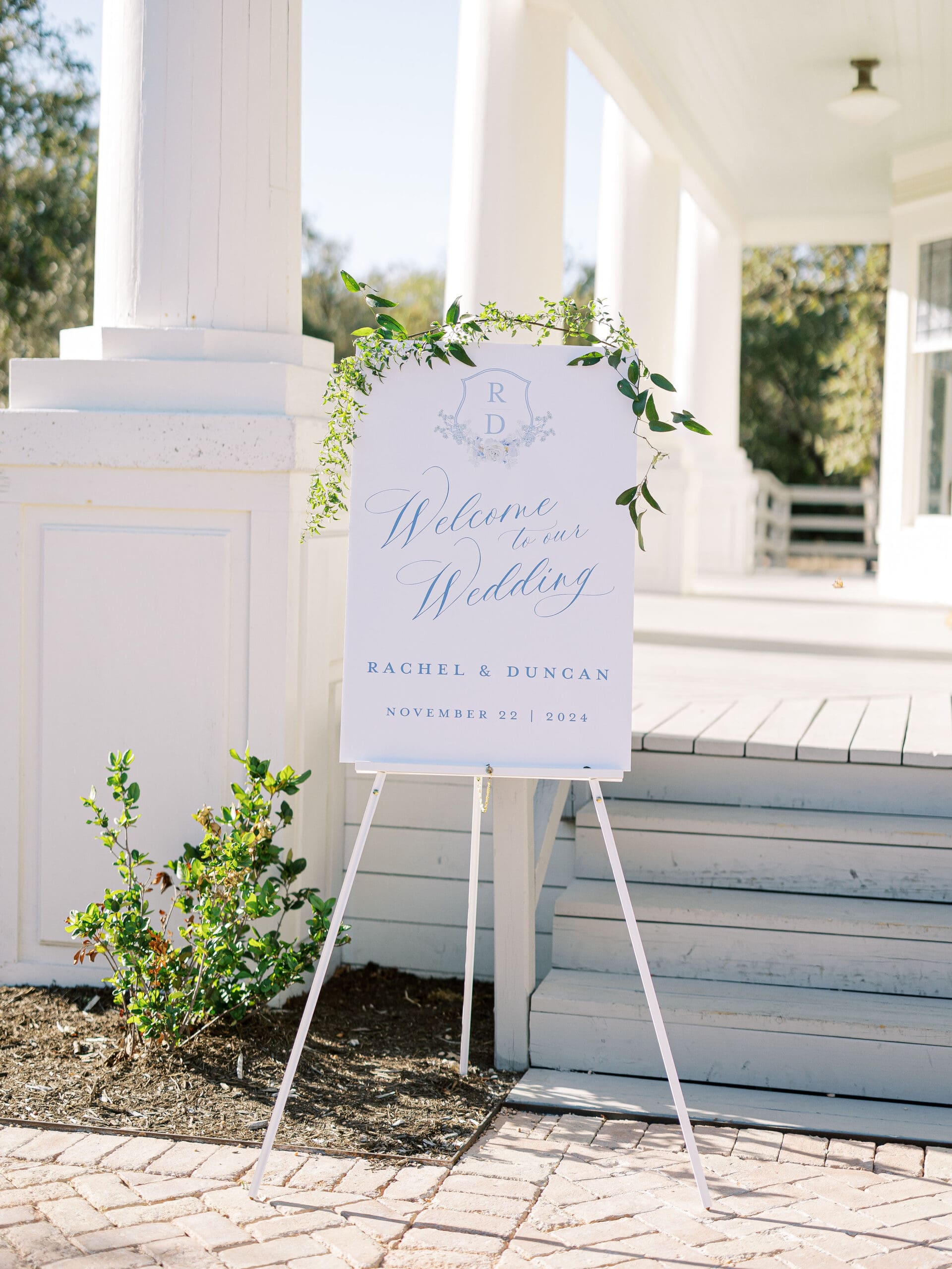 Elegant wedding ceremony details at The Grand Lady venue