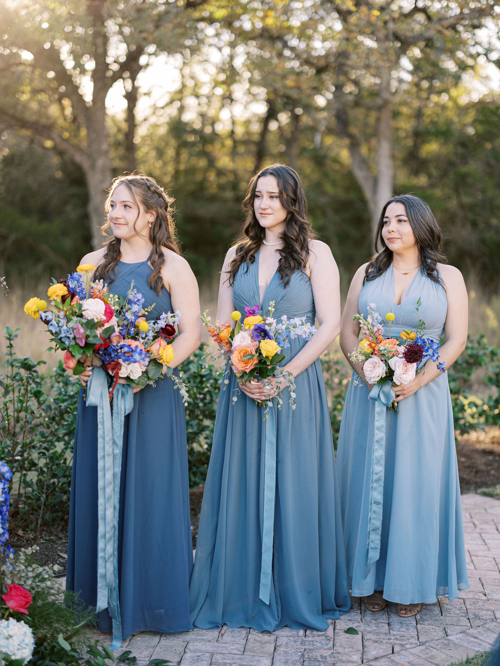 Emotional Austin wedding ceremony at The Grand Lady venue