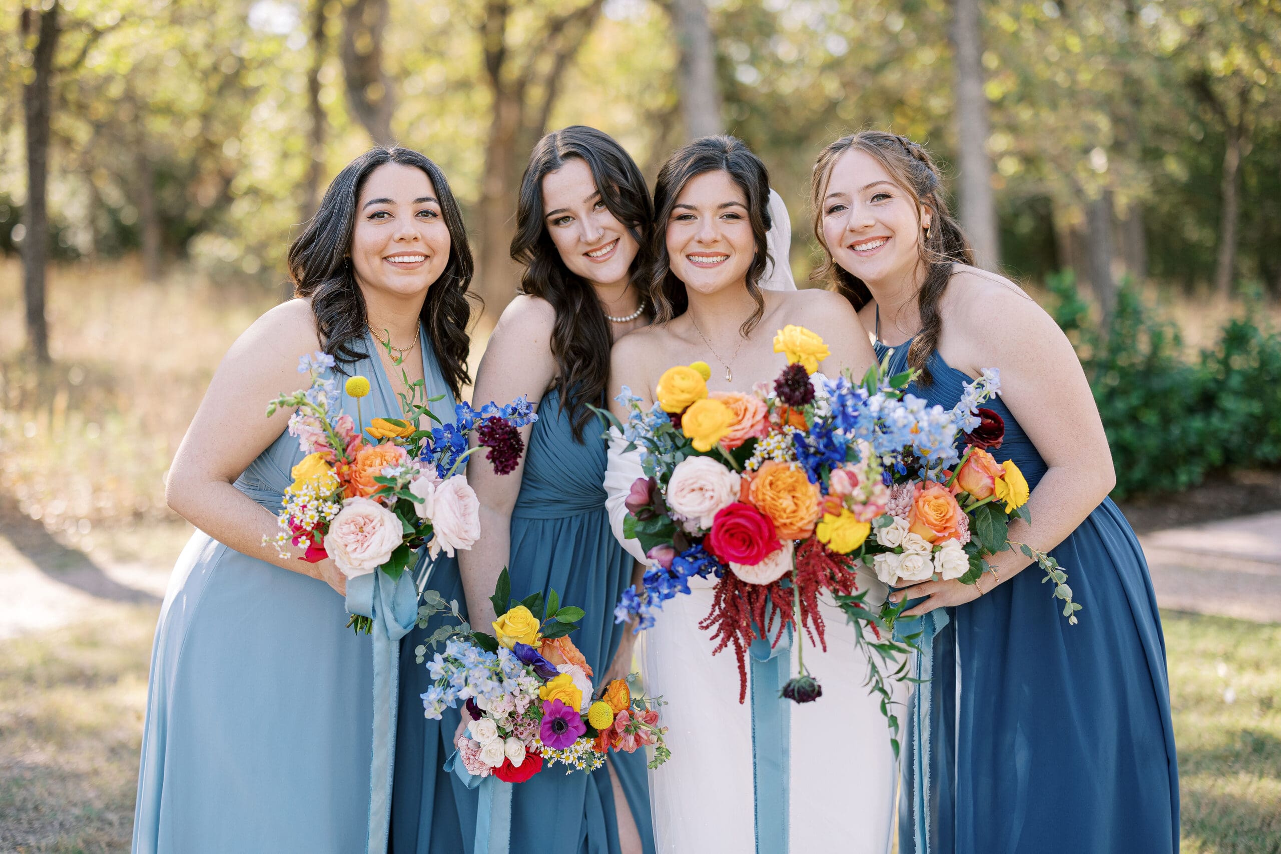 Outdoor Texas Hill Country wedding at The Grand Lady