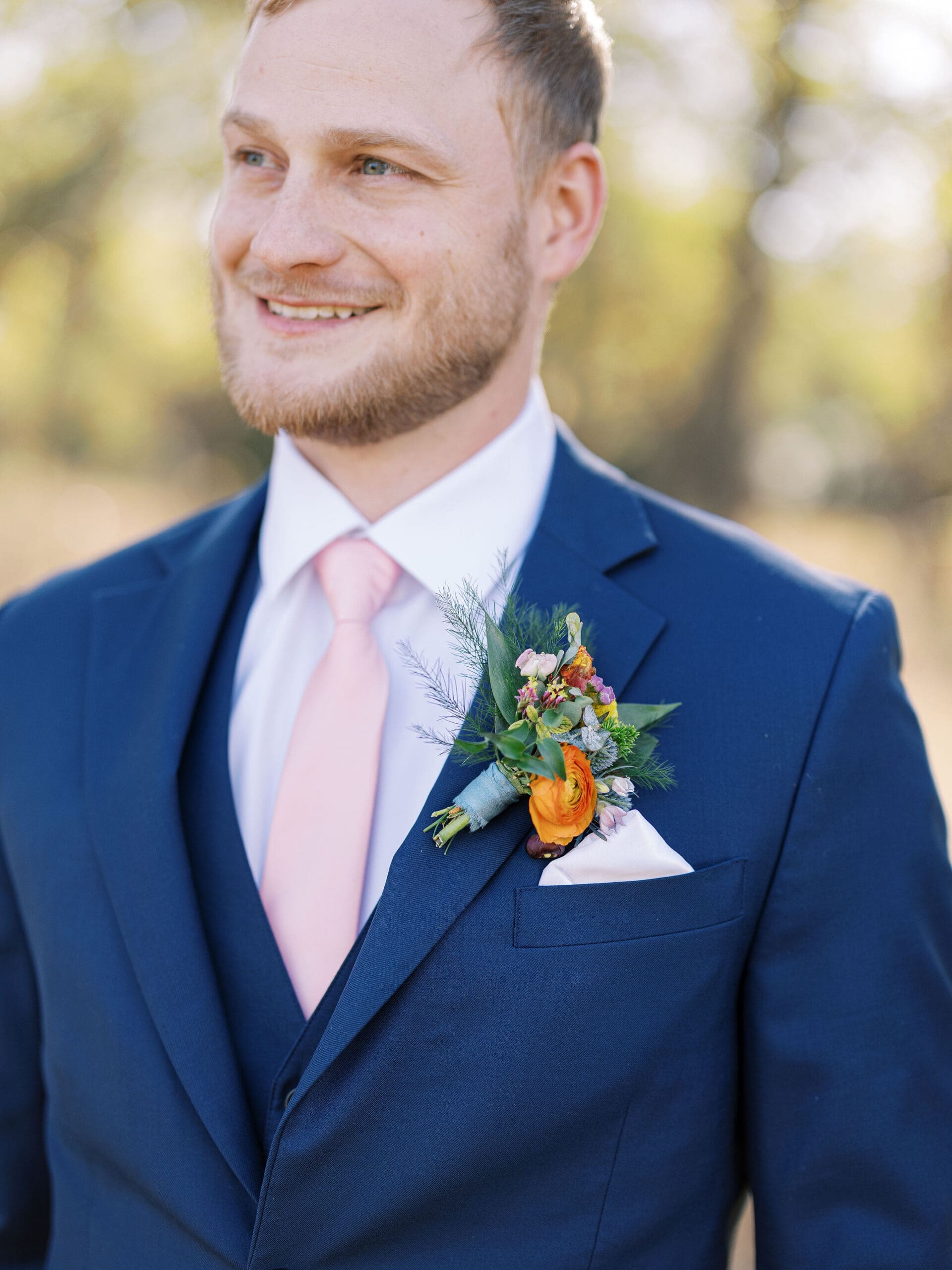 The Grand Lady wedding portraits of bride and groom in Austin