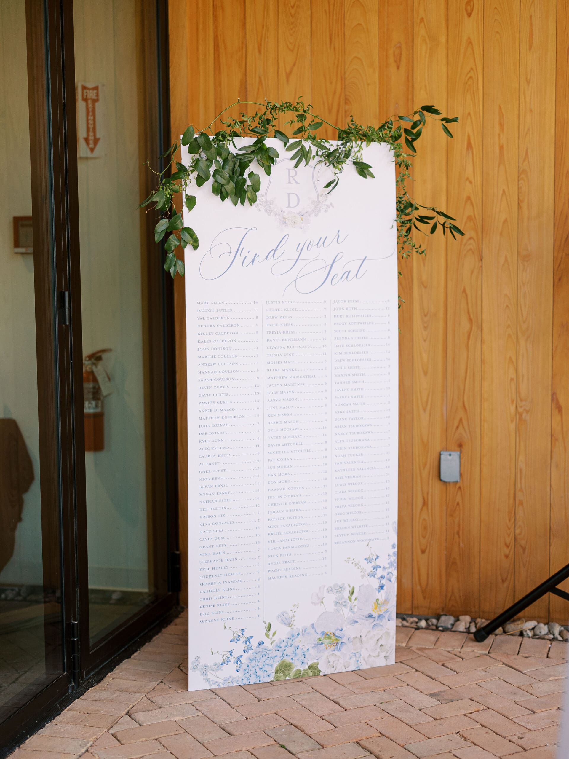 Elegant wedding reception details at The Grand Lady venue